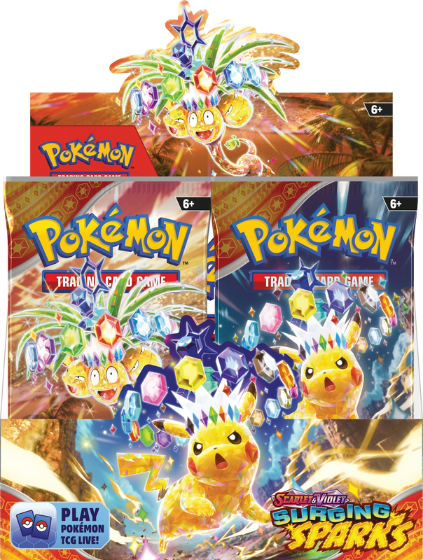 POKEMON SV8 SURGING SPARKS BOOSTER (Release Date:  2024-11-08) | The CG Realm