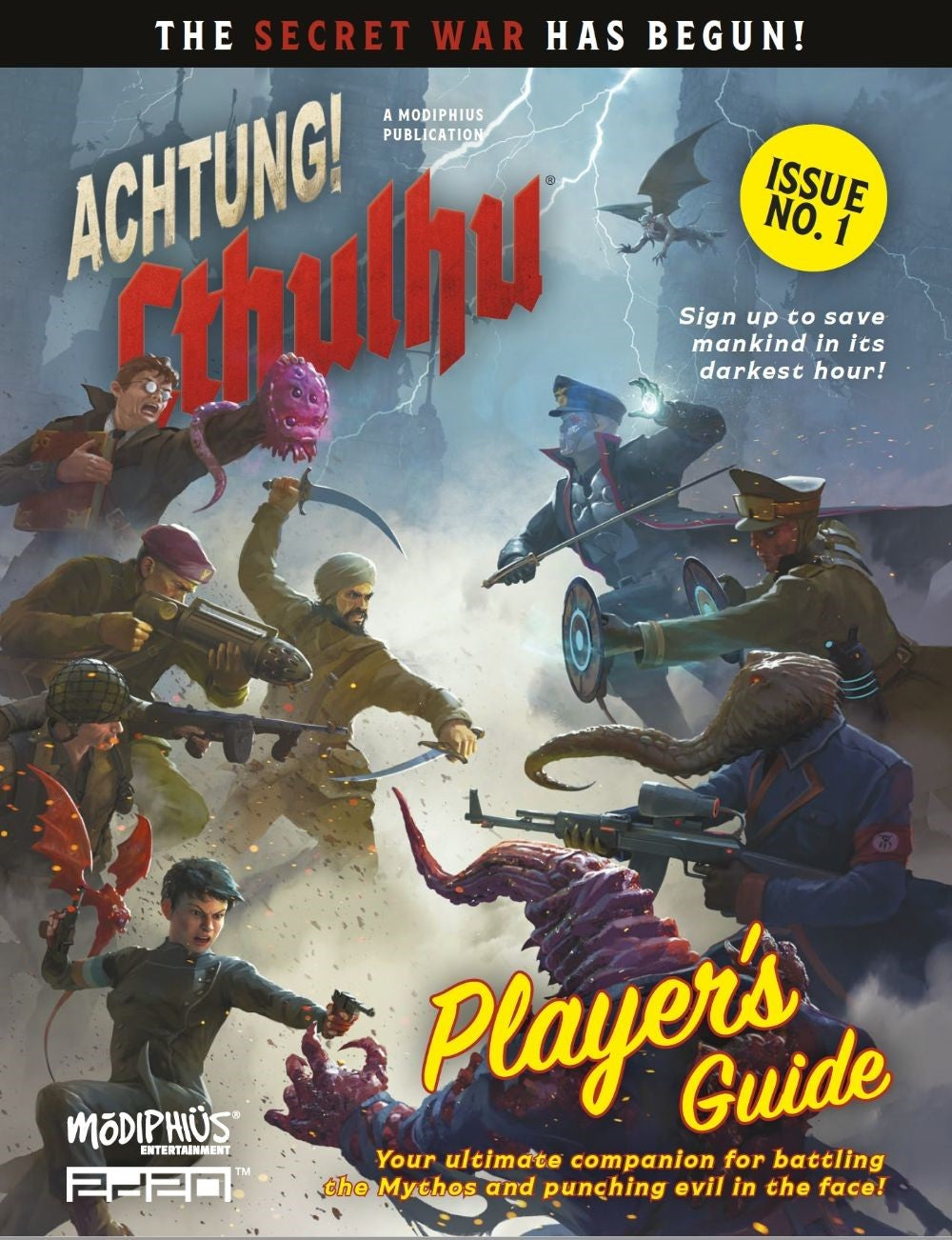 ACHTUNG! CTHULHU 2D20: PLAYER'S GUIDE | The CG Realm