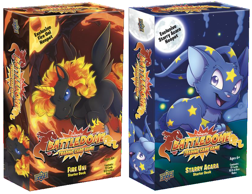 NEOPETS BATTLEDOME TCG STARRY STARTER DISPLAY | The CG Realm