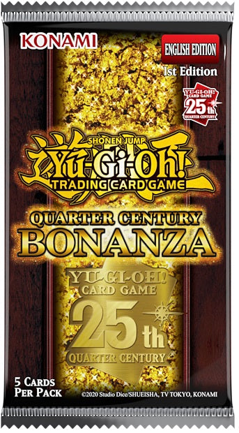 YGO QUARTER CENTURY BONANZA BOOSTER BOX (Release Date:  2024-11-08) | The CG Realm