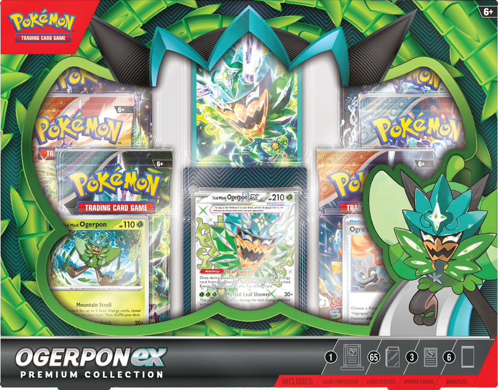 POKEMON OGERPON EX PREMIUM COLLECTION  (Release Date:  2024-11-15) | The CG Realm