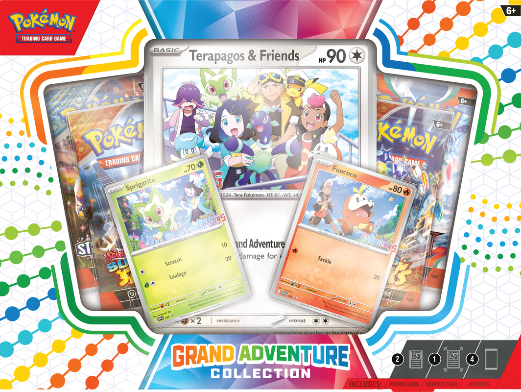 POKEMON GRAND ADVENTURE COLLECTION (Release Date:  2024-11-15) | The CG Realm