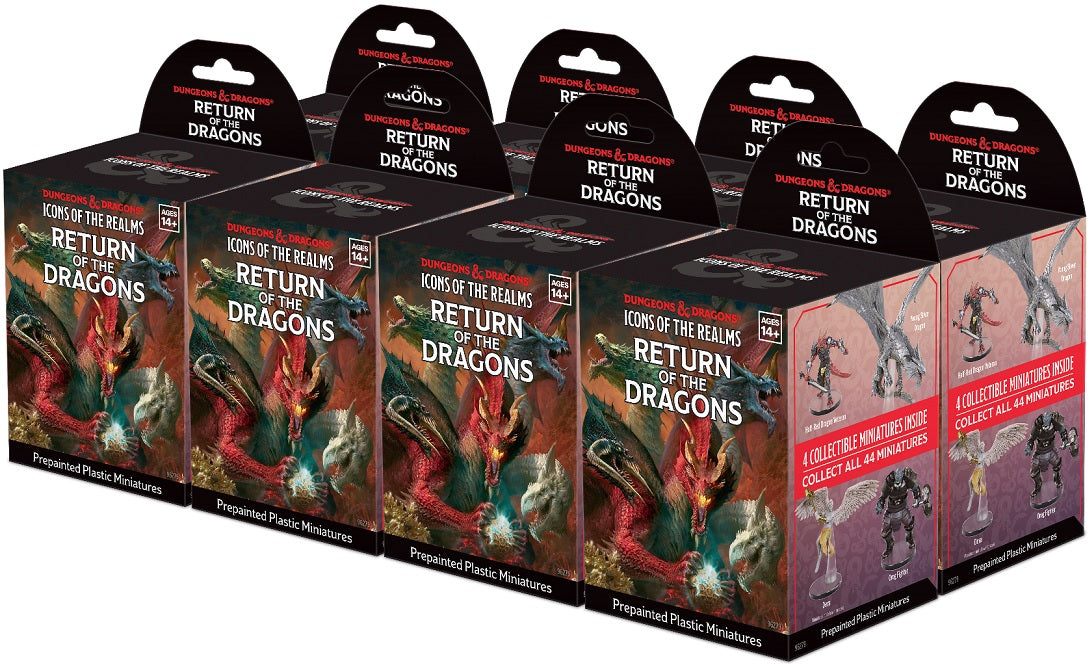 DND ICONS 34: RETURN OF THE DRAGONS 8CT BOOSTER | The CG Realm