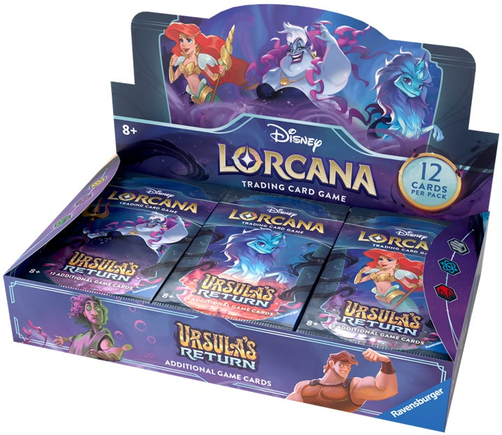 DISNEY LORCANA URSULA'S RETURN BOOSTER (Release Date:  2024-05-17) | The CG Realm