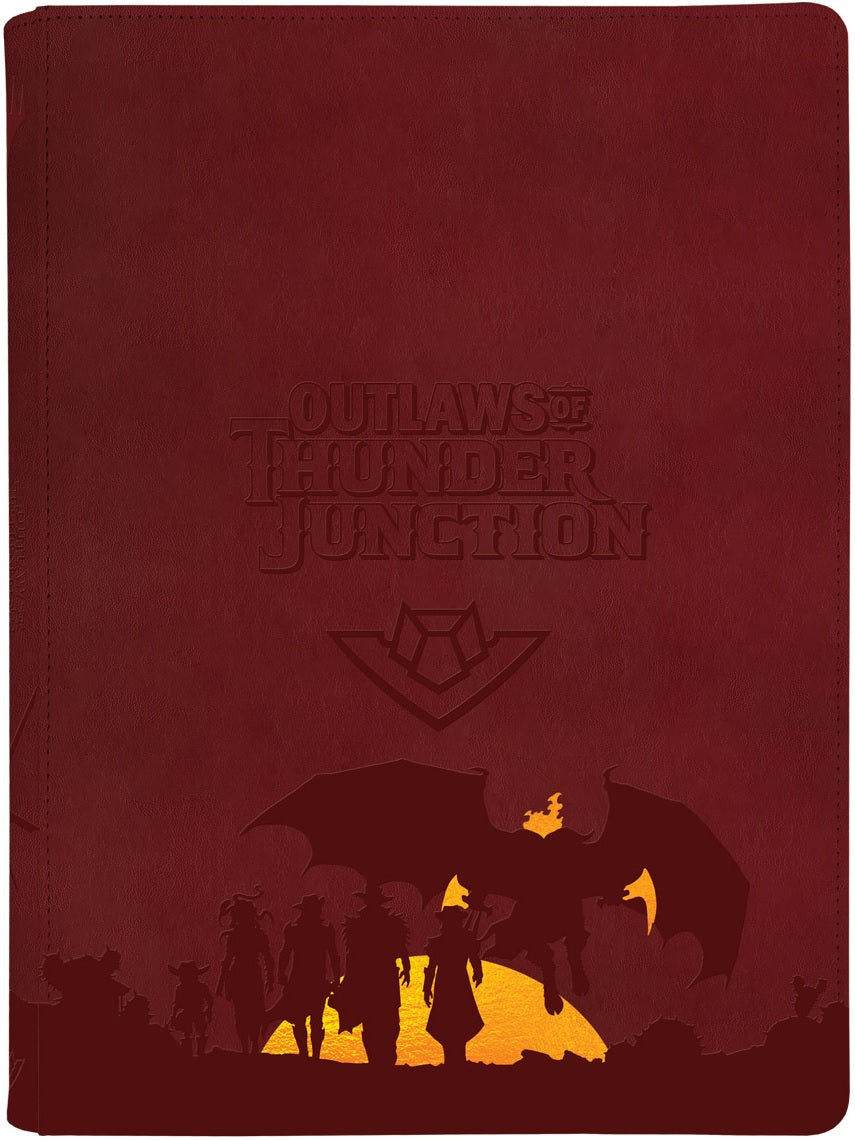 UP ZIP BINDER PRO 9PKT MTG OUTLAW THUNDER JUNCTION | The CG Realm