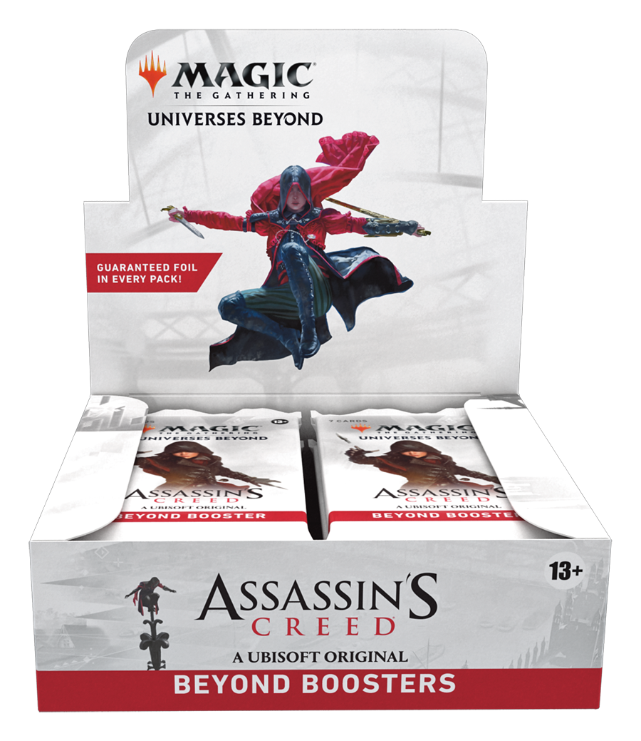 MTG ASSASSIN'S CREED BEYOND BOOSTER Pack(Release Date:  2024-07-05) | The CG Realm