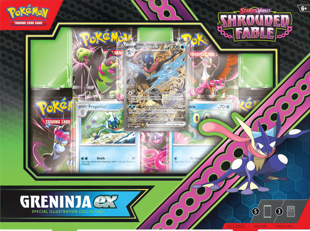 POKEMON SV6.5 SHROUDED FABLE GRENINJA EX SPECIAL ILLUSTRATION COLLECTION | The CG Realm