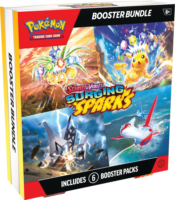 POKEMON SV8 SURGING SPARKS BOOSTER BUNDLE (Release Date:  2024-11-08) | The CG Realm