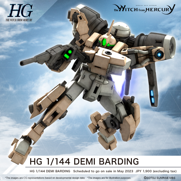 HGTWFM 1/144 DEMI BARDING | The CG Realm