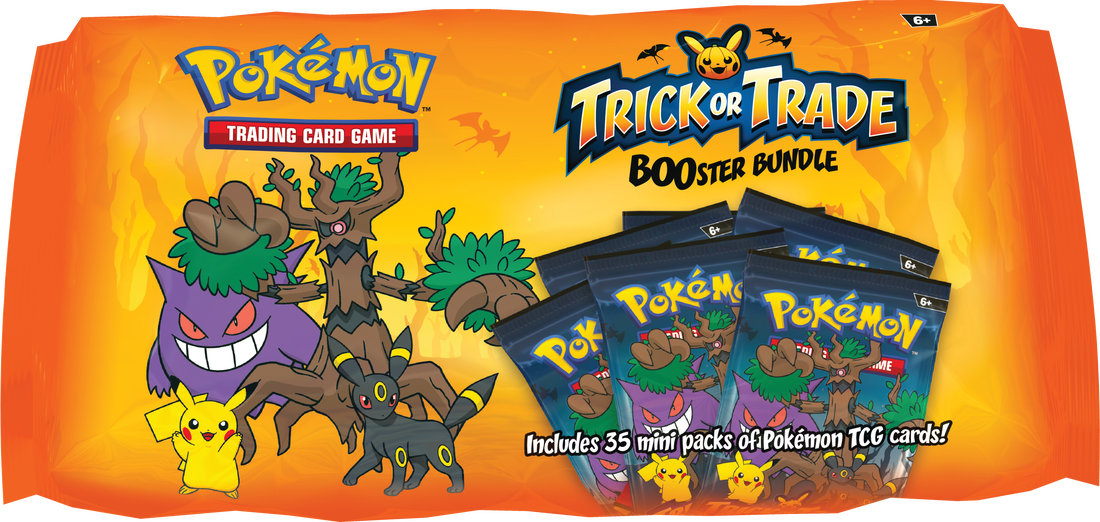 POKEMON TRICK OR TRADE BOOSTER BUNDLE 2024 | The CG Realm