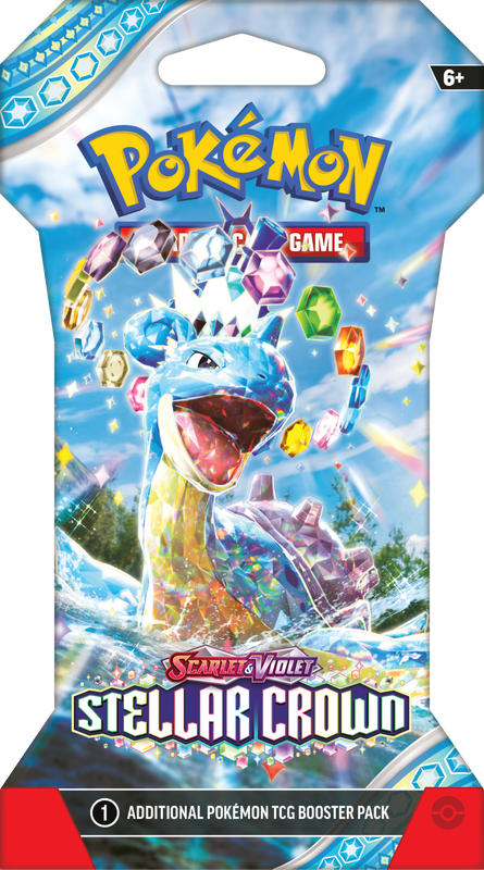 SLEEVED POKEMON SV7 STELLAR CROWN PACK | The CG Realm