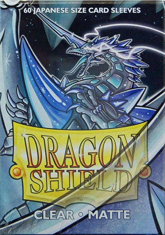 DRAGON SHIELD SLEEVES JAPANESE CLEAR 60CT | The CG Realm