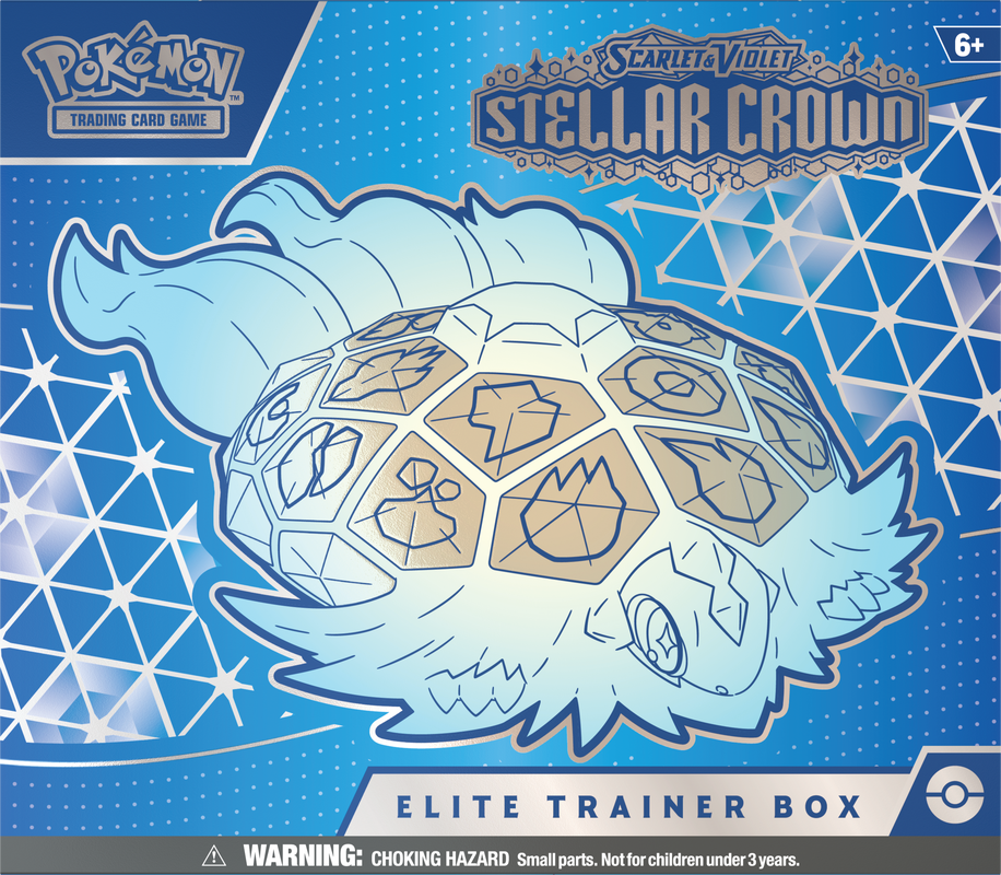 POKEMON SV7 STELLAR CROWN ELITE TRAINER (Release Date:  2024-09-13) | The CG Realm