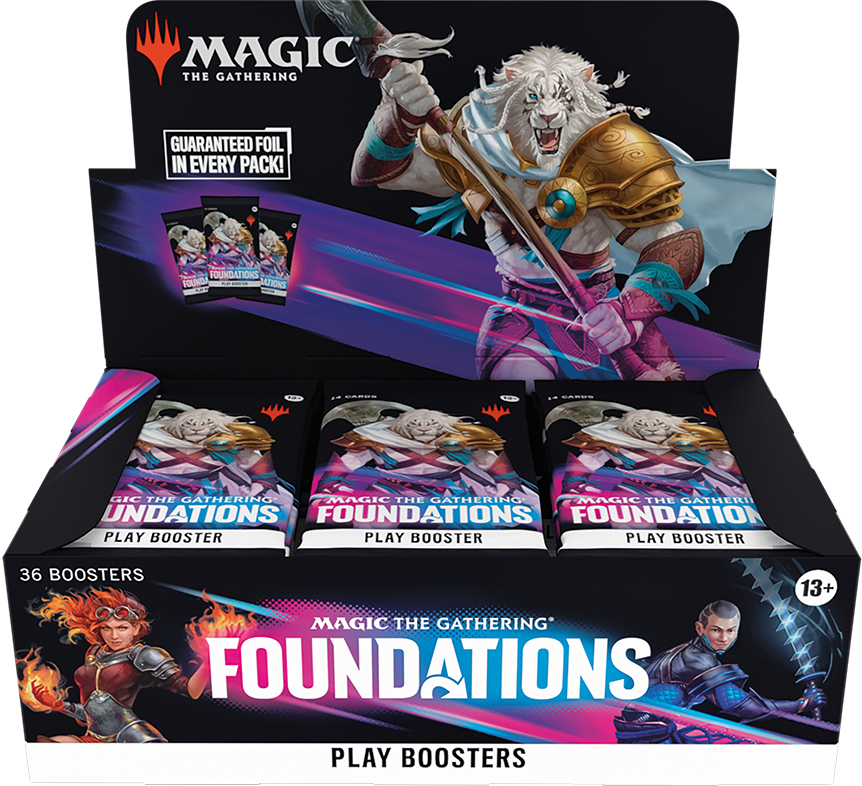 MTG FOUNDATIONS PLAY BOOSTER  BOX Pack | The CG Realm