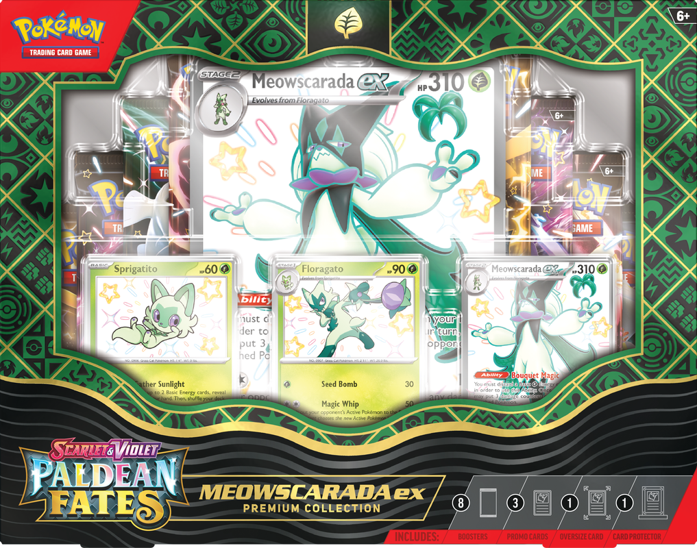 POKEMON SV4.5 PALDEAN FATES EX PREMIUM COLLECTION (Release Date:  2024-02-09) | The CG Realm