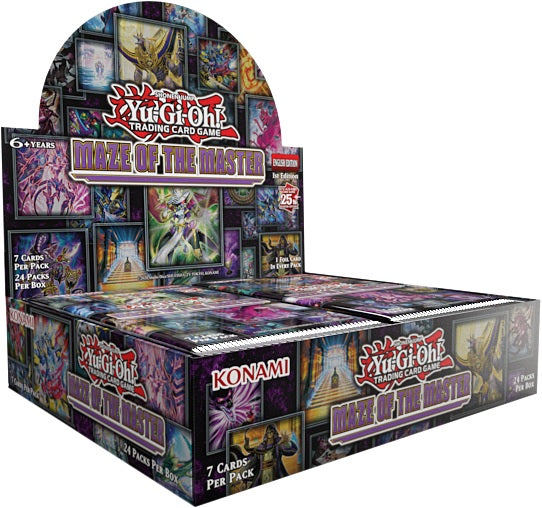 YGO MAZE OF THE MASTER BOOSTER (Release Date:  2025-03-14) | The CG Realm