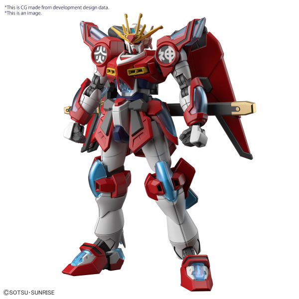 HG 1/144 SHIN BURNING GUNDAM | The CG Realm