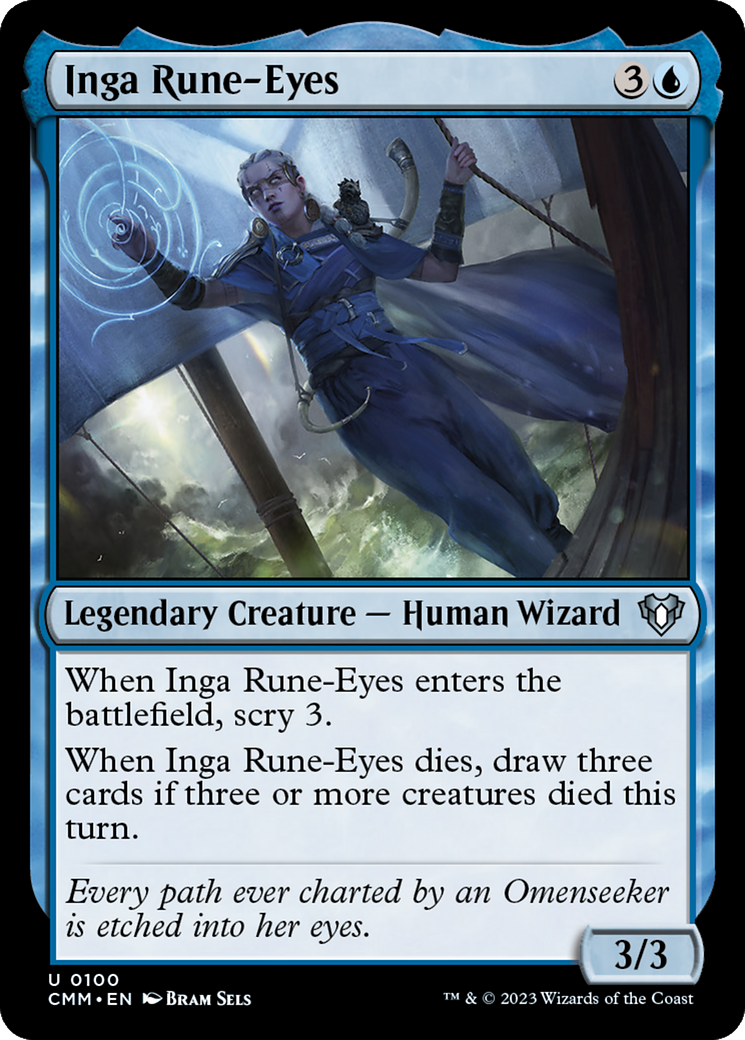 Inga Rune-Eyes [Commander Masters] | The CG Realm