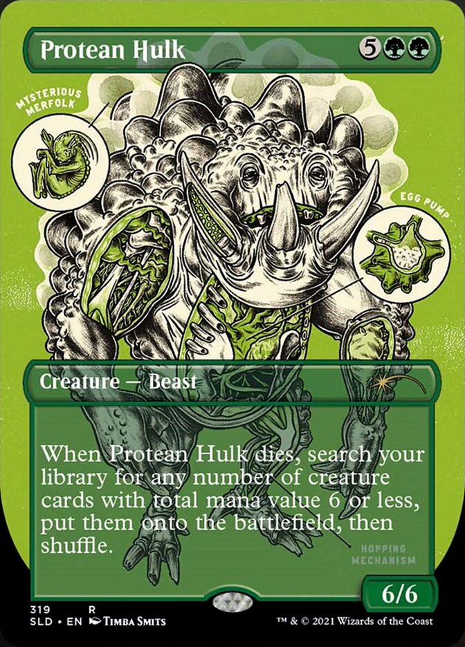 Protean Hulk (Borderless Foil Etched) [Secret Lair Drop Series] | The CG Realm