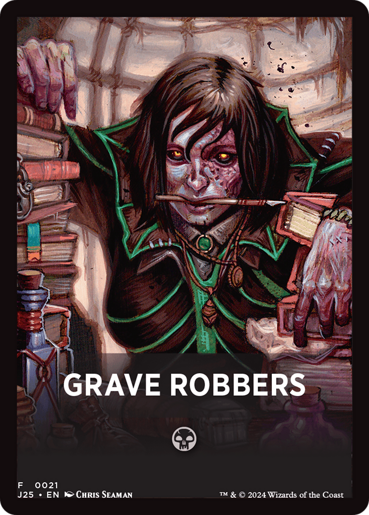 Grave Robbers Theme Card [Foundations Jumpstart Front Cards] | The CG Realm