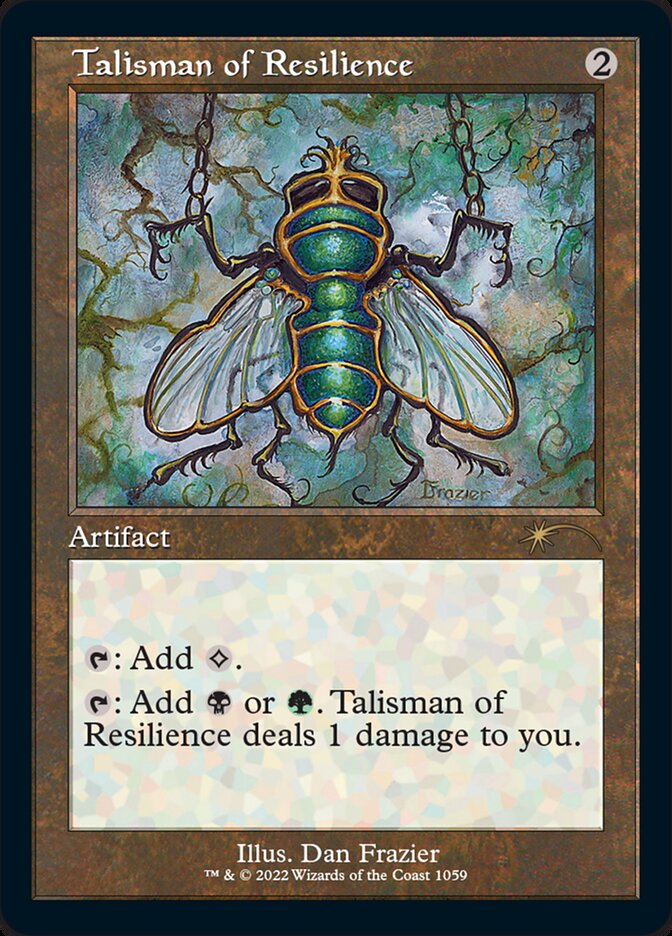 Talisman of Resilience (Foil Etched) [Secret Lair Drop Series] | The CG Realm