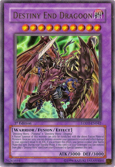 Destiny End Dragoon [LODT-EN042] Ultra Rare | The CG Realm