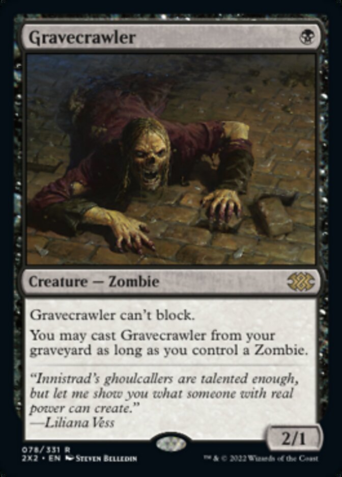 Gravecrawler [Double Masters 2022] | The CG Realm