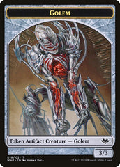 Spirit // Golem Double-Sided Token [Modern Horizons Tokens] | The CG Realm