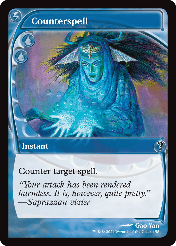 Counterspell (Future Sight) [Mystery Booster 2] | The CG Realm