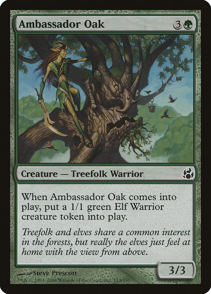 Ambassador Oak (Oversized) [Oversize Cards] | The CG Realm