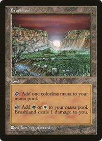 Brushland (Oversized) [Oversize Cards] | The CG Realm