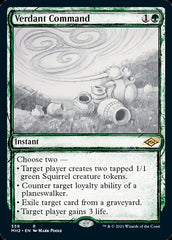 Verdant Command (Sketch) [Modern Horizons 2] | The CG Realm