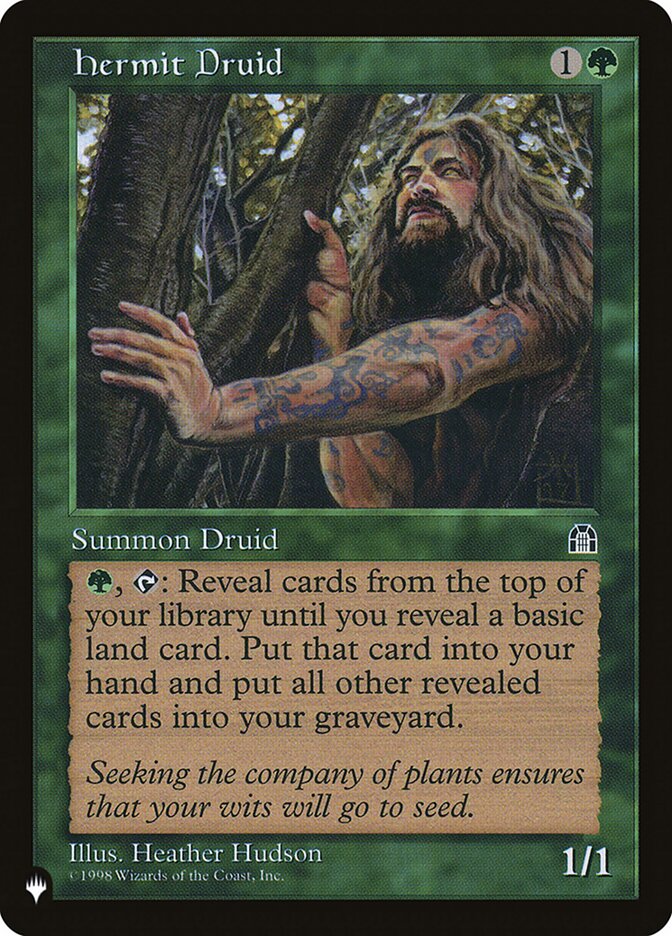 Hermit Druid [The List] | The CG Realm