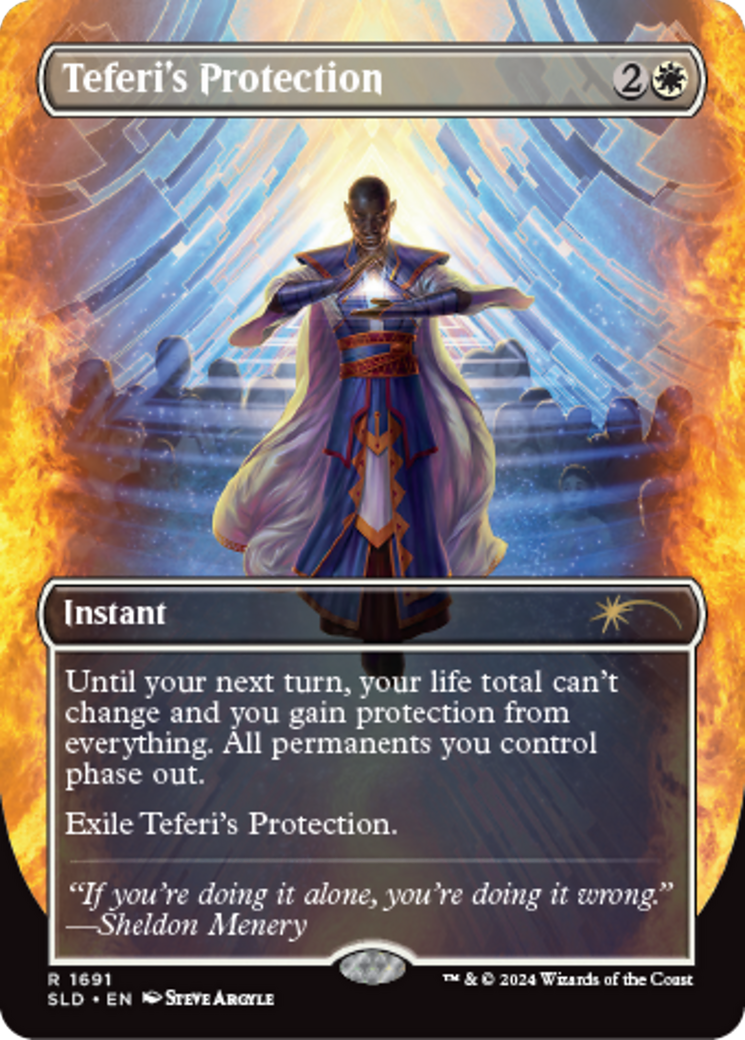 Teferi's Protection (1691) [Secret Lair: Sheldon's Spellbook] | The CG Realm