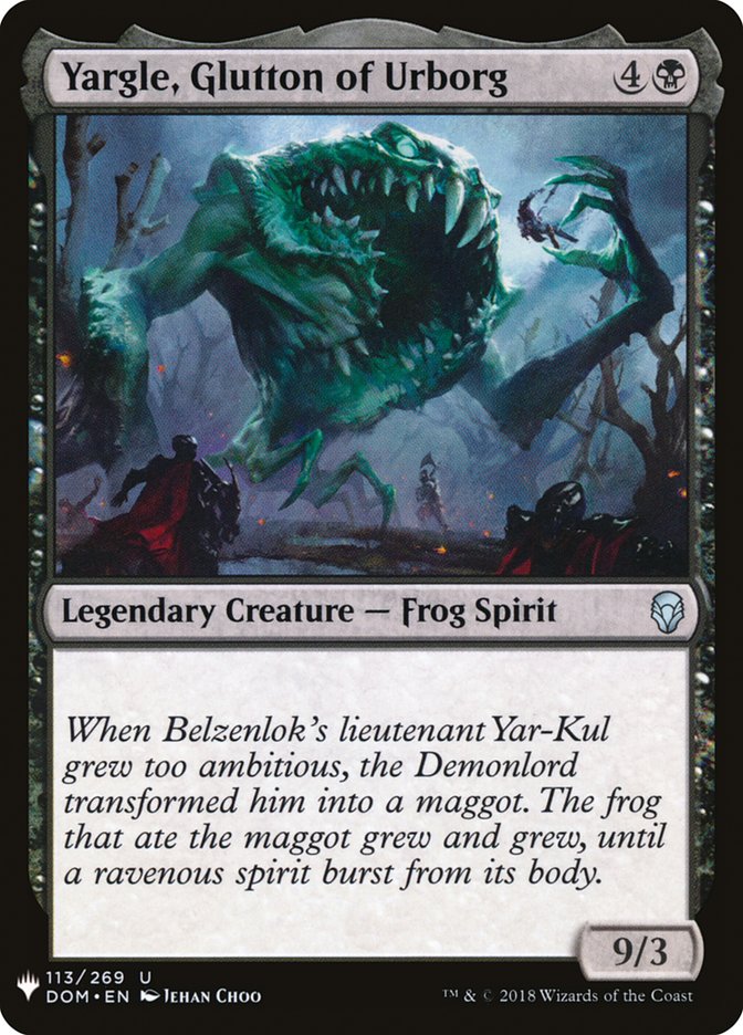 Yargle, Glutton of Urborg [Mystery Booster] | The CG Realm