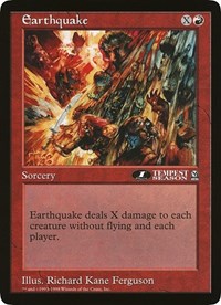 Earthquake (Oversized) [Oversize Cards] | The CG Realm