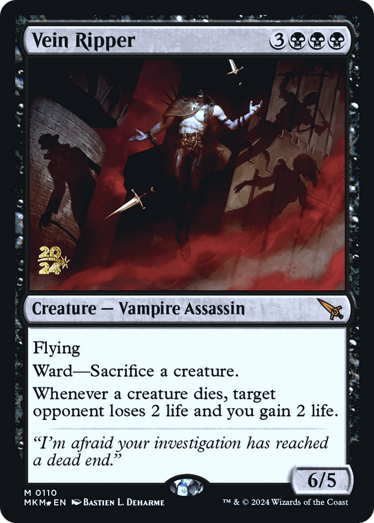 Vein Ripper [Murders at Karlov Manor Prerelease Promos] | The CG Realm