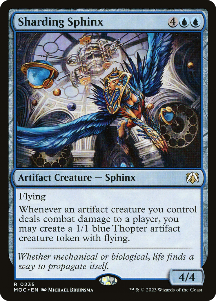 Sharding Sphinx [March of the Machine Commander] | The CG Realm