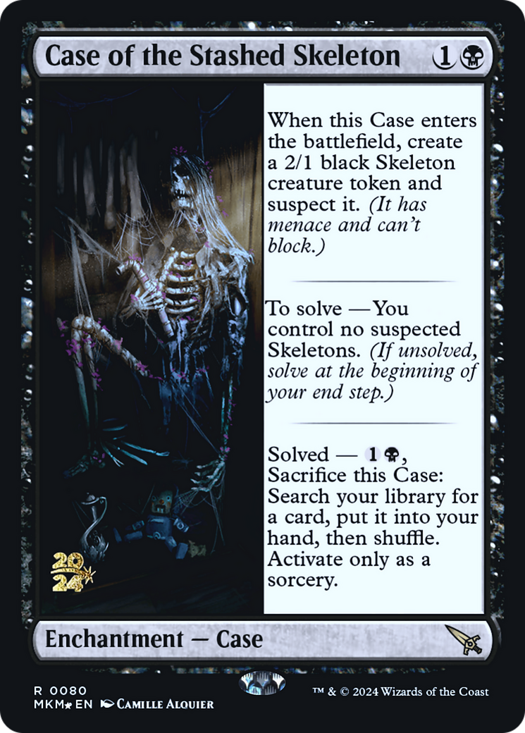 Case of the Stashed Skeleton [Murders at Karlov Manor Prerelease Promos] | The CG Realm