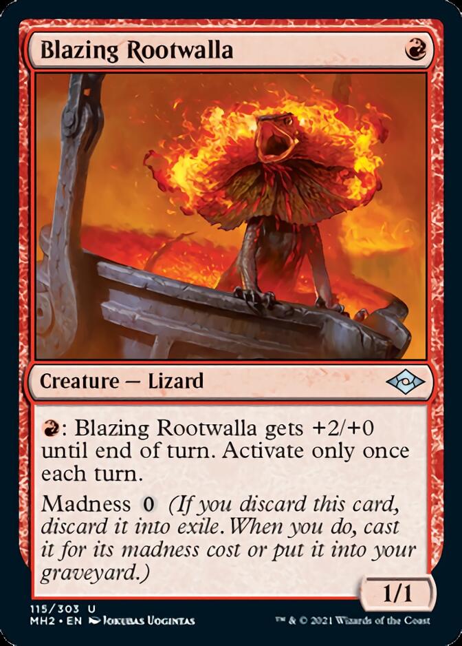 Blazing Rootwalla [Modern Horizons 2] | The CG Realm