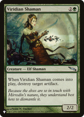 Viridian Shaman [The List Reprints] | The CG Realm