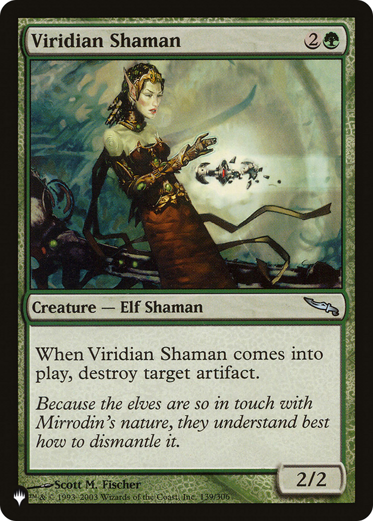 Viridian Shaman [The List Reprints] | The CG Realm