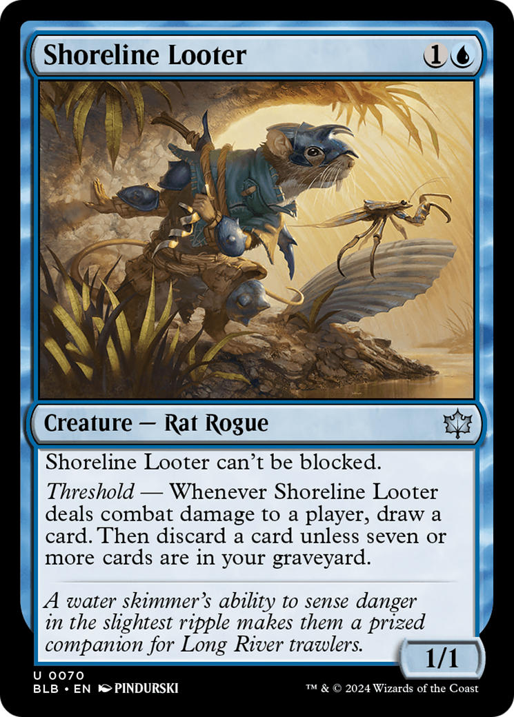 Shoreline Looter [Bloomburrow] | The CG Realm