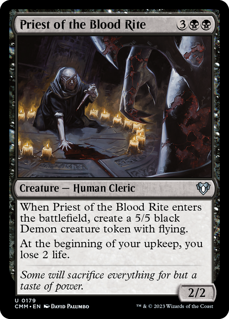 Priest of the Blood Rite [Commander Masters] | The CG Realm