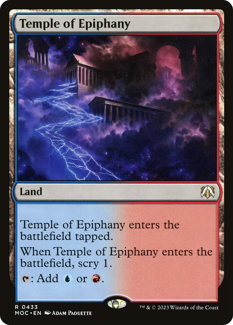 Temple of Epiphany [March of the Machine Commander] | The CG Realm