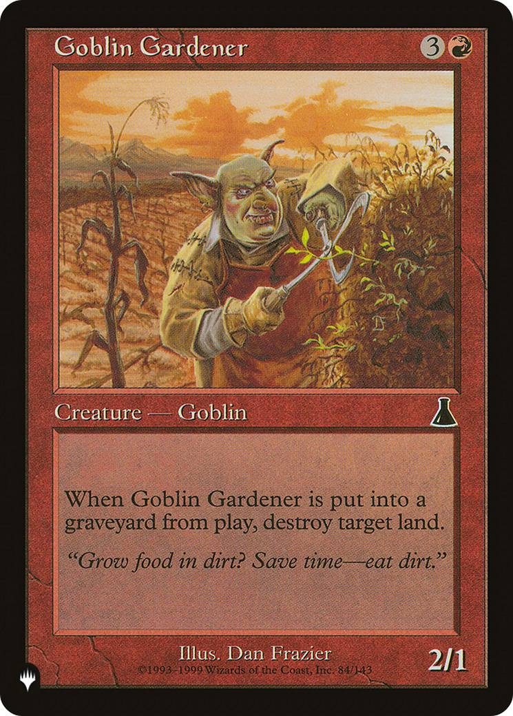 Goblin Gardener [The List Reprints] | The CG Realm