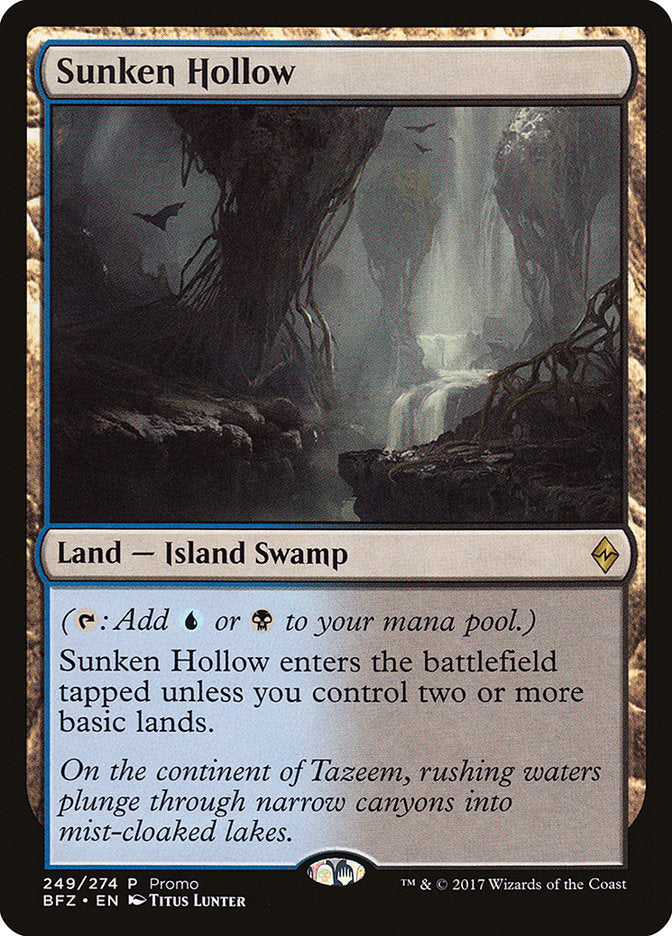 Sunken Hollow (Promo) [Standard Showdown Promos] | The CG Realm