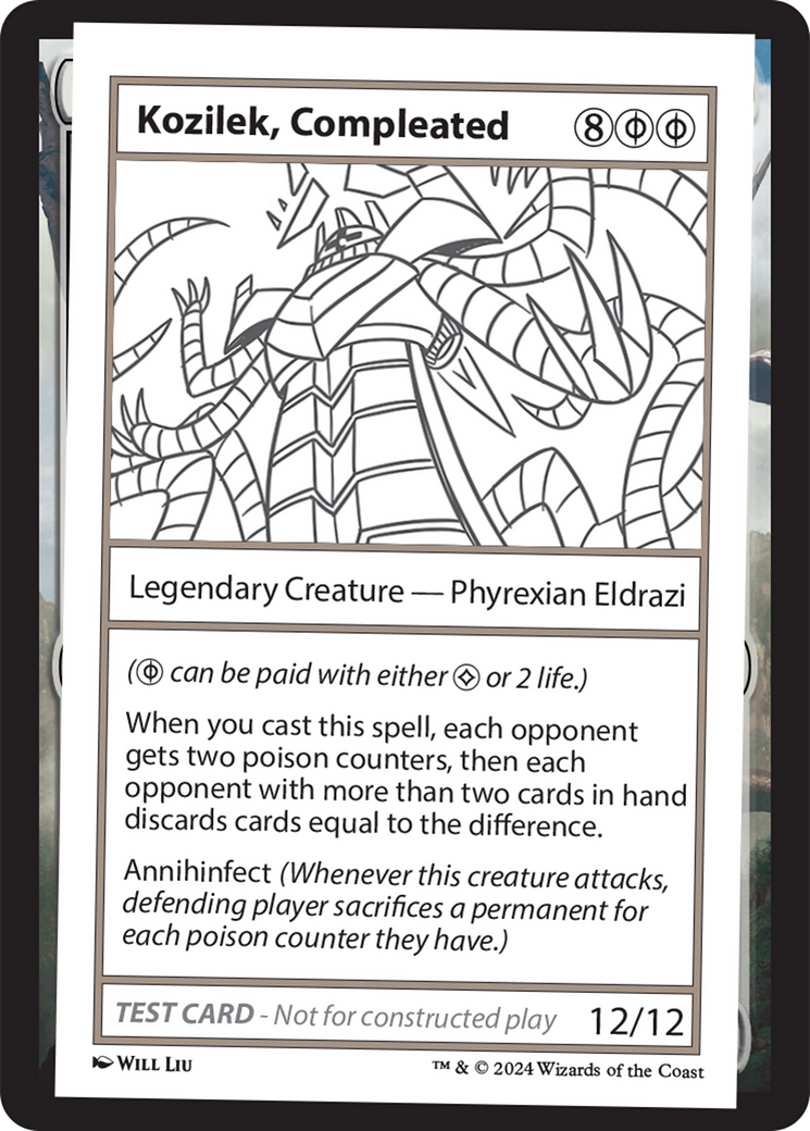 Kozilek, Completed [Mystery Booster 2 Playtest Cards] | The CG Realm