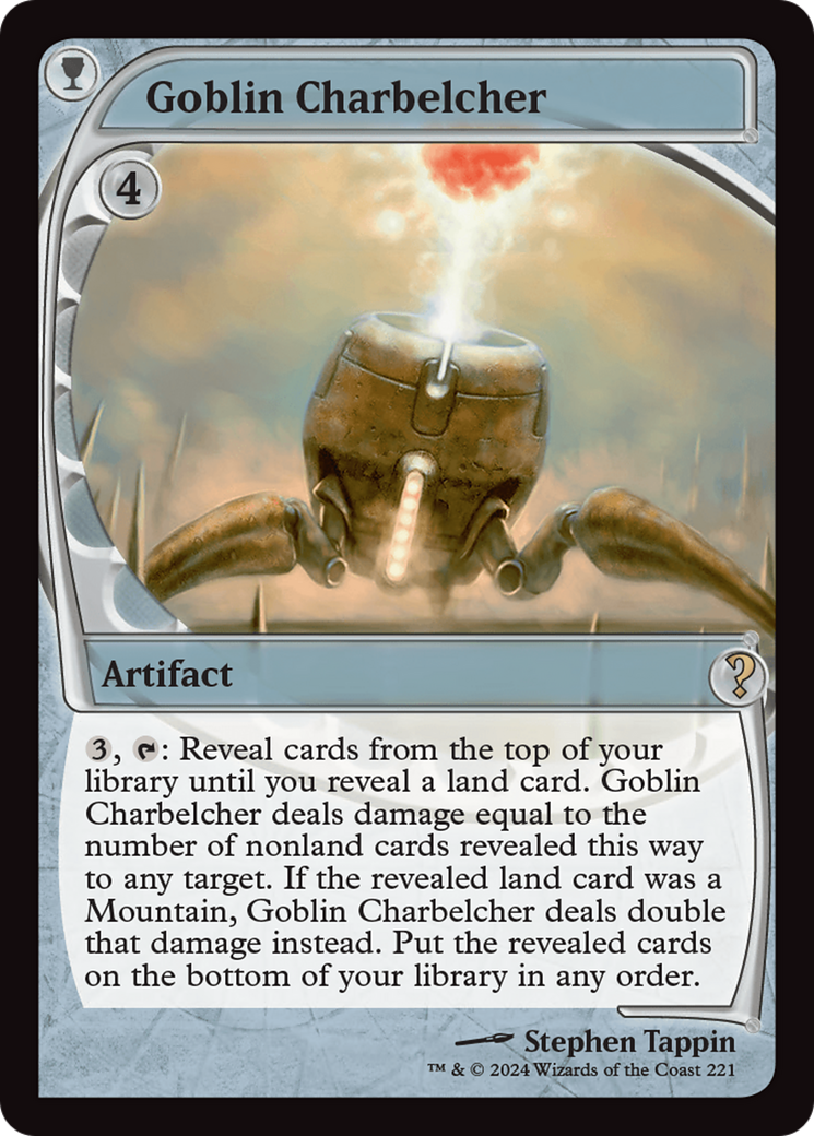 Goblin Charbelcher (Future Sight) [Mystery Booster 2] | The CG Realm