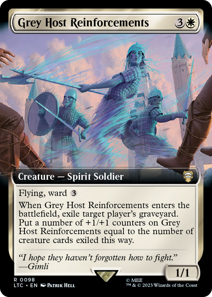 Grey Host Reinforcements (Extended Art) [The Lord of the Rings: Tales of Middle-Earth Commander] | The CG Realm